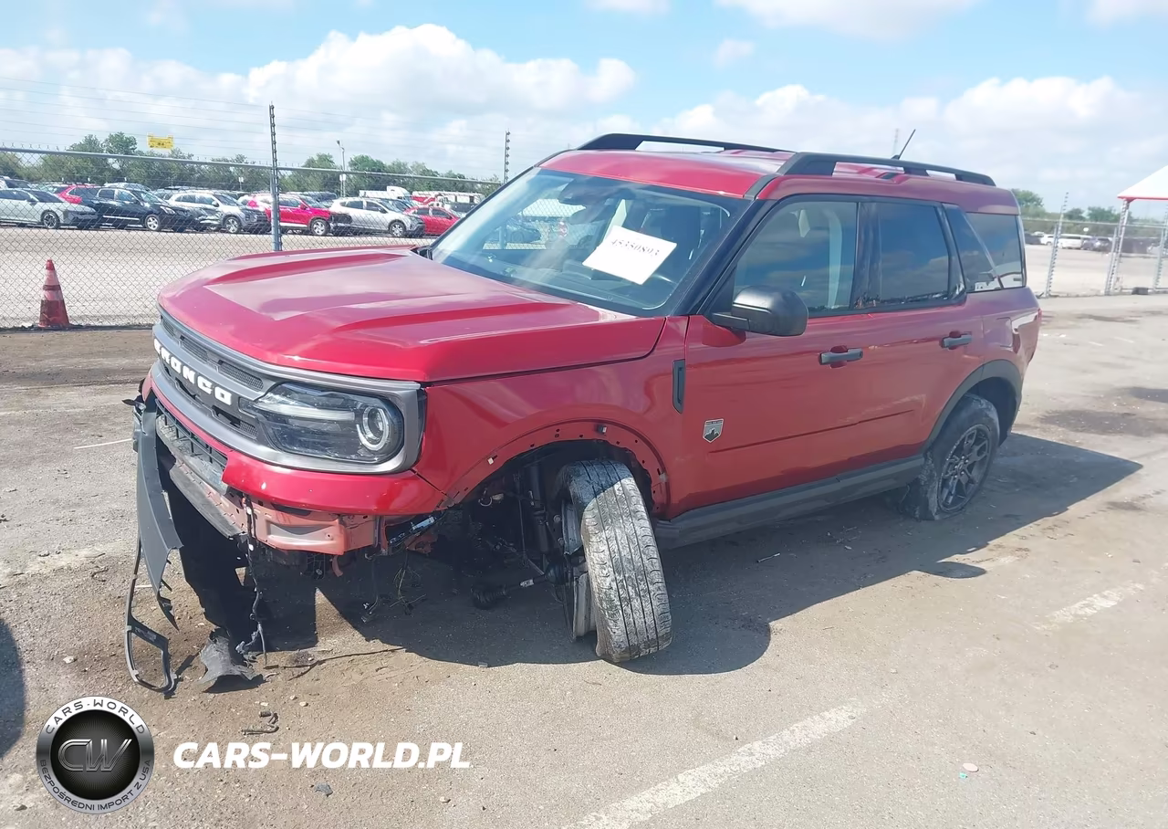 2022 Ford Bronco Sport Big Bend VIN:3FMCR9B65NRE09672 - 2