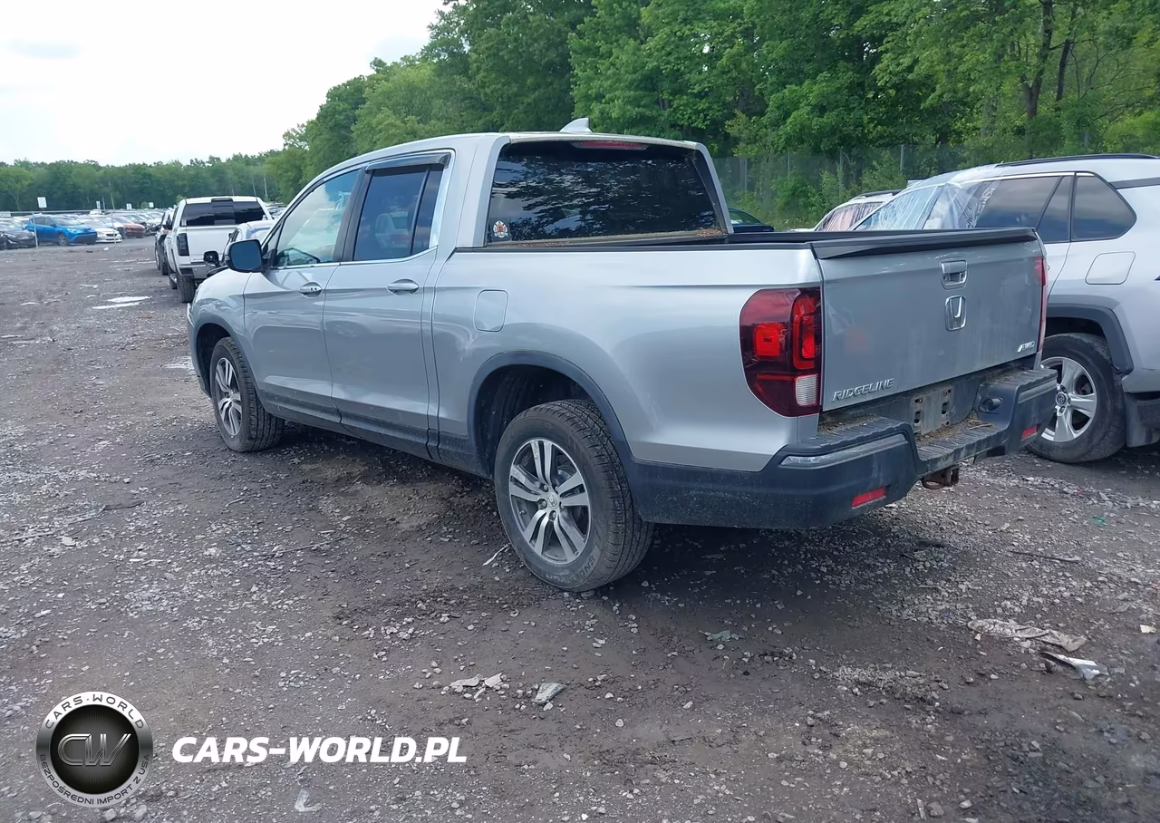 2017 Honda Ridgeline Rts VIN:5FPYK3F45HB016739 - 3
