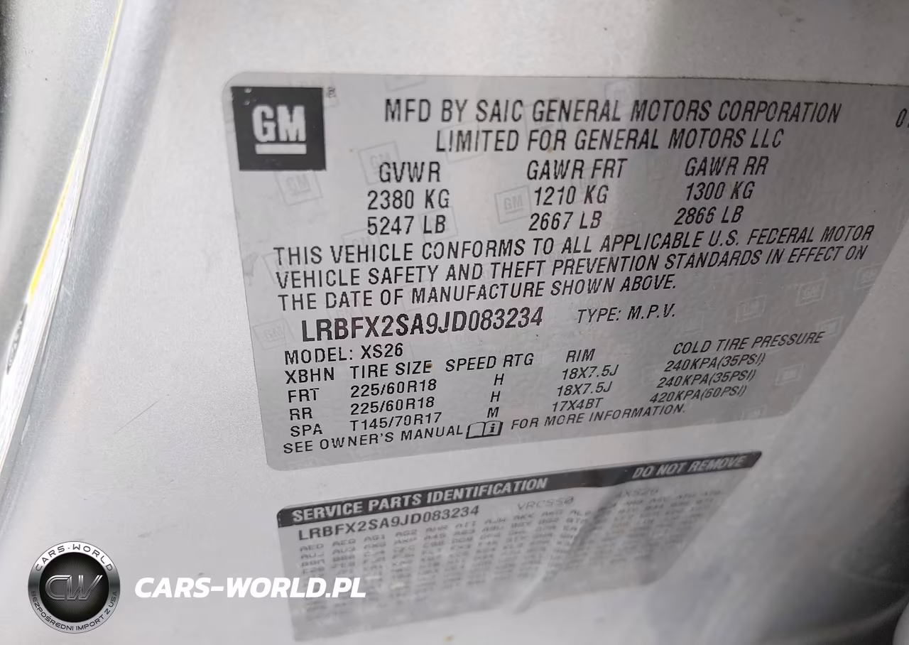 2018 Buick Envision Essence VIN:LRBFX2SA9JD083234 - 9
