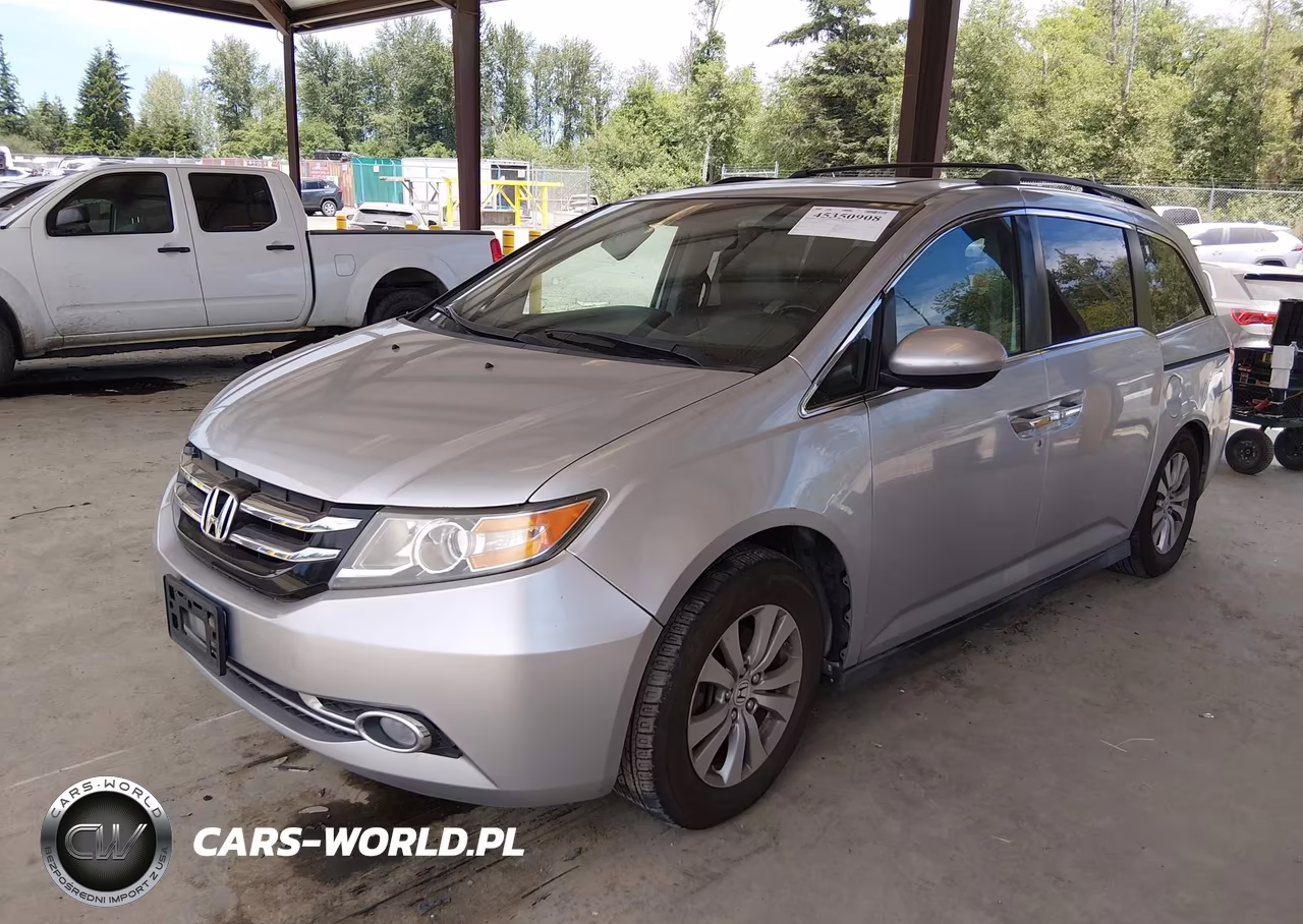 2014 Honda Odyssey Ex-L VIN:5FNRL5H64EB080240 - 2
