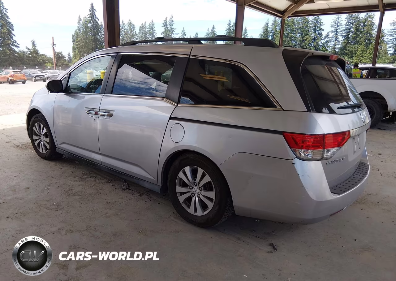2014 Honda Odyssey Ex-L VIN:5FNRL5H64EB080240 - 3