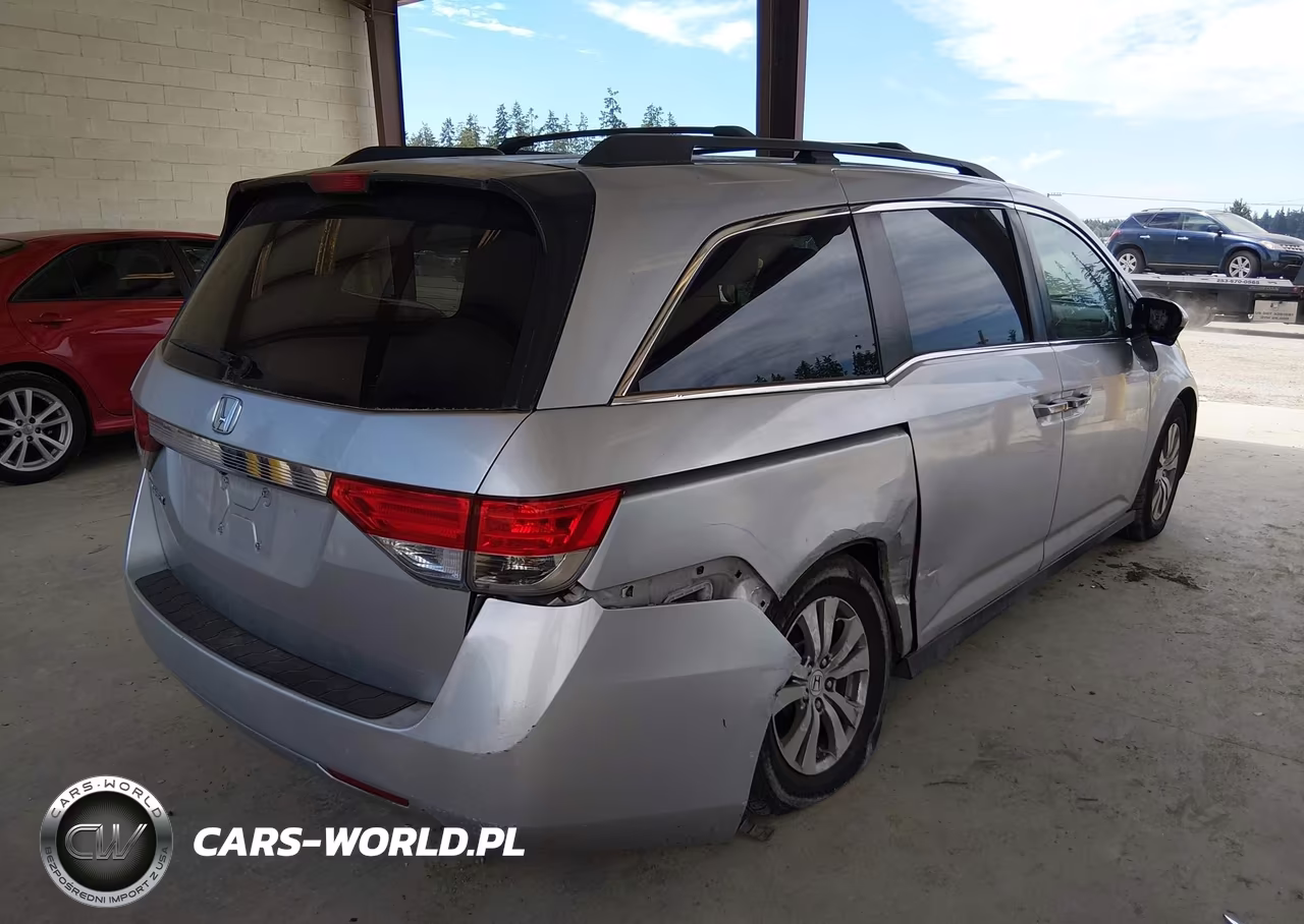 2014 Honda Odyssey Ex-L VIN:5FNRL5H64EB080240 - 4