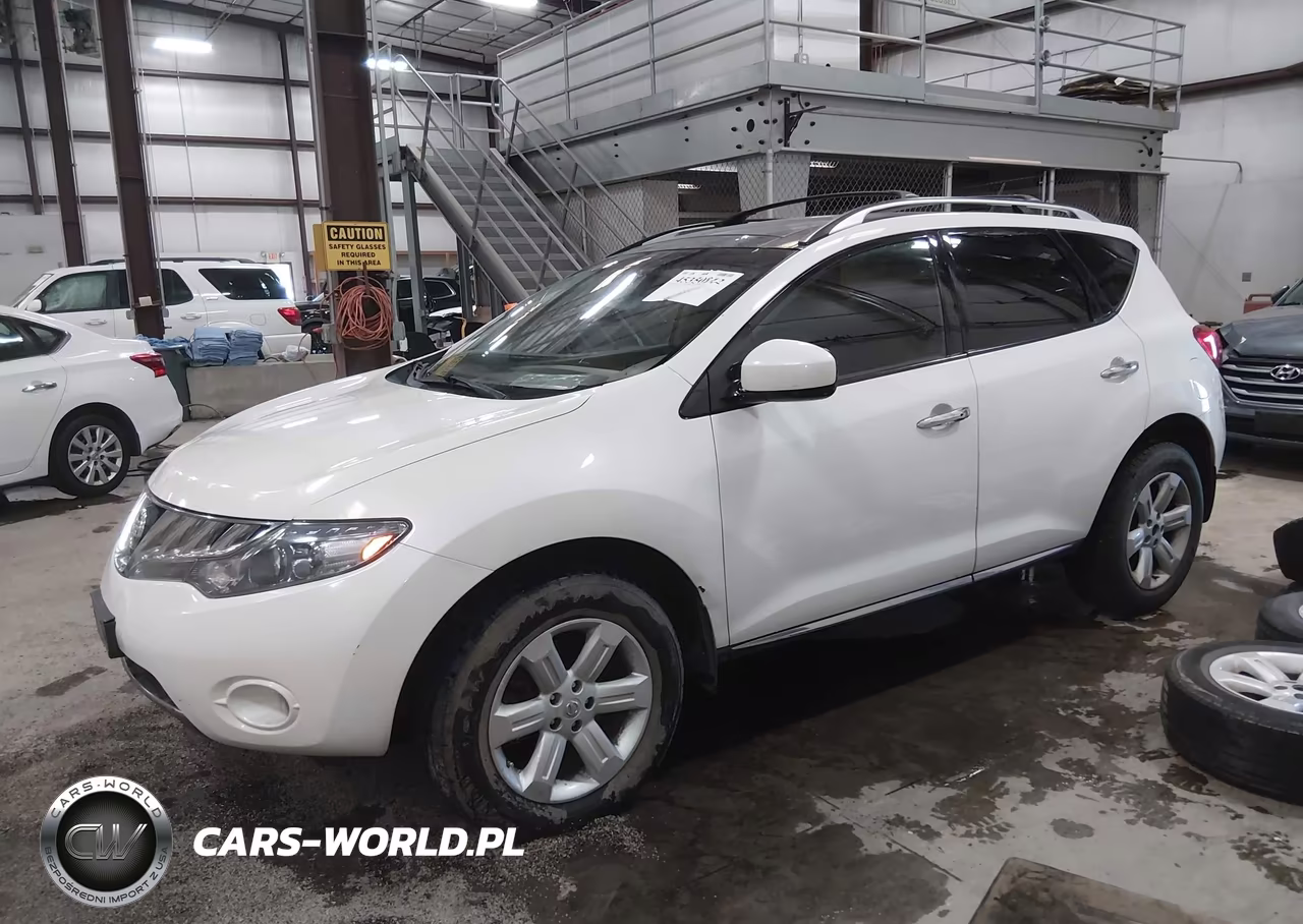 2010 Nissan Murano Sl VIN:JN8AZ1MW8AW132182 - 2