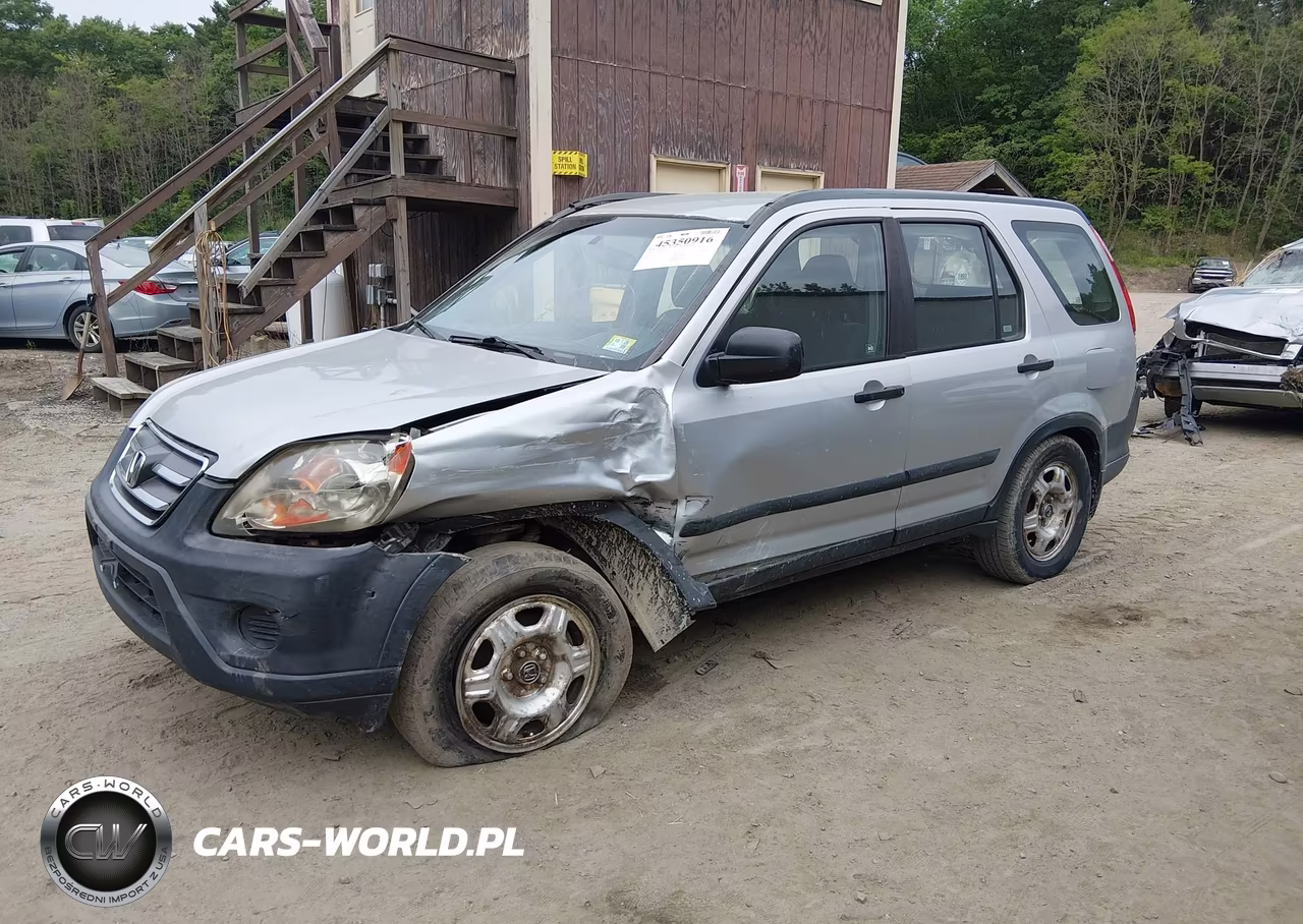 2006 Honda Cr-V Lx VIN:SHSRD78506U435429 - 2