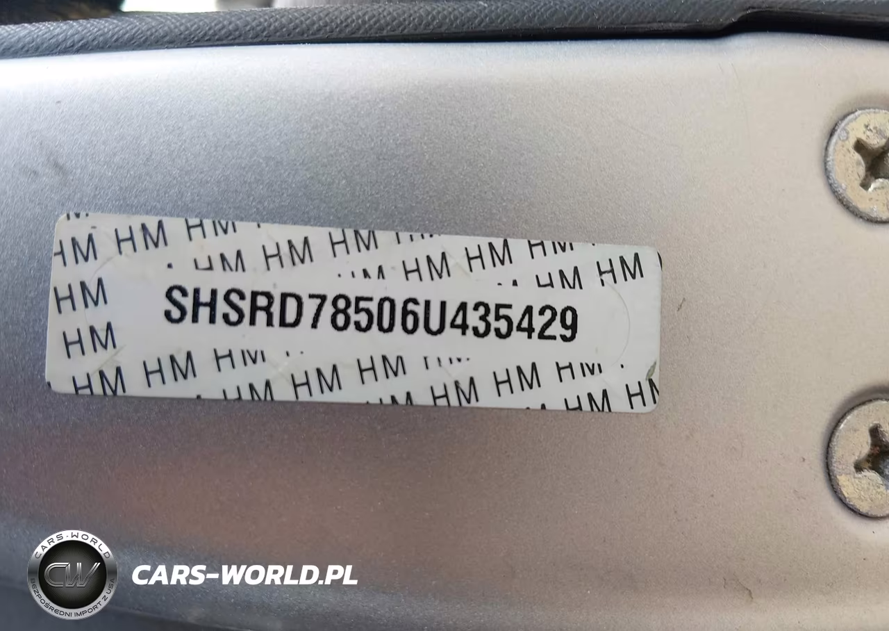2006 Honda Cr-V Lx VIN:SHSRD78506U435429 - 9