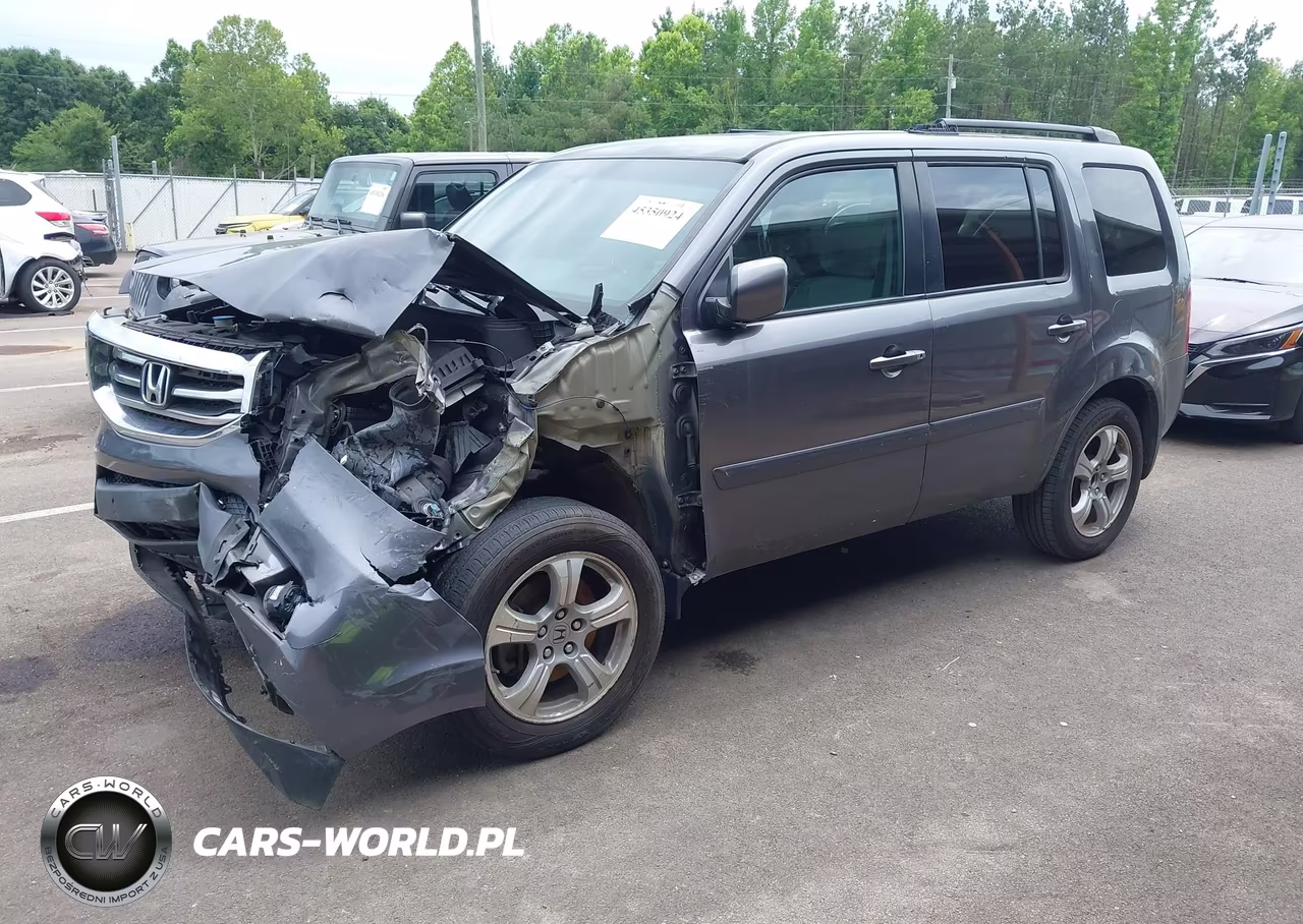 2015 Honda Pilot Ex VIN:5FNYF3H42FB007519 - 2