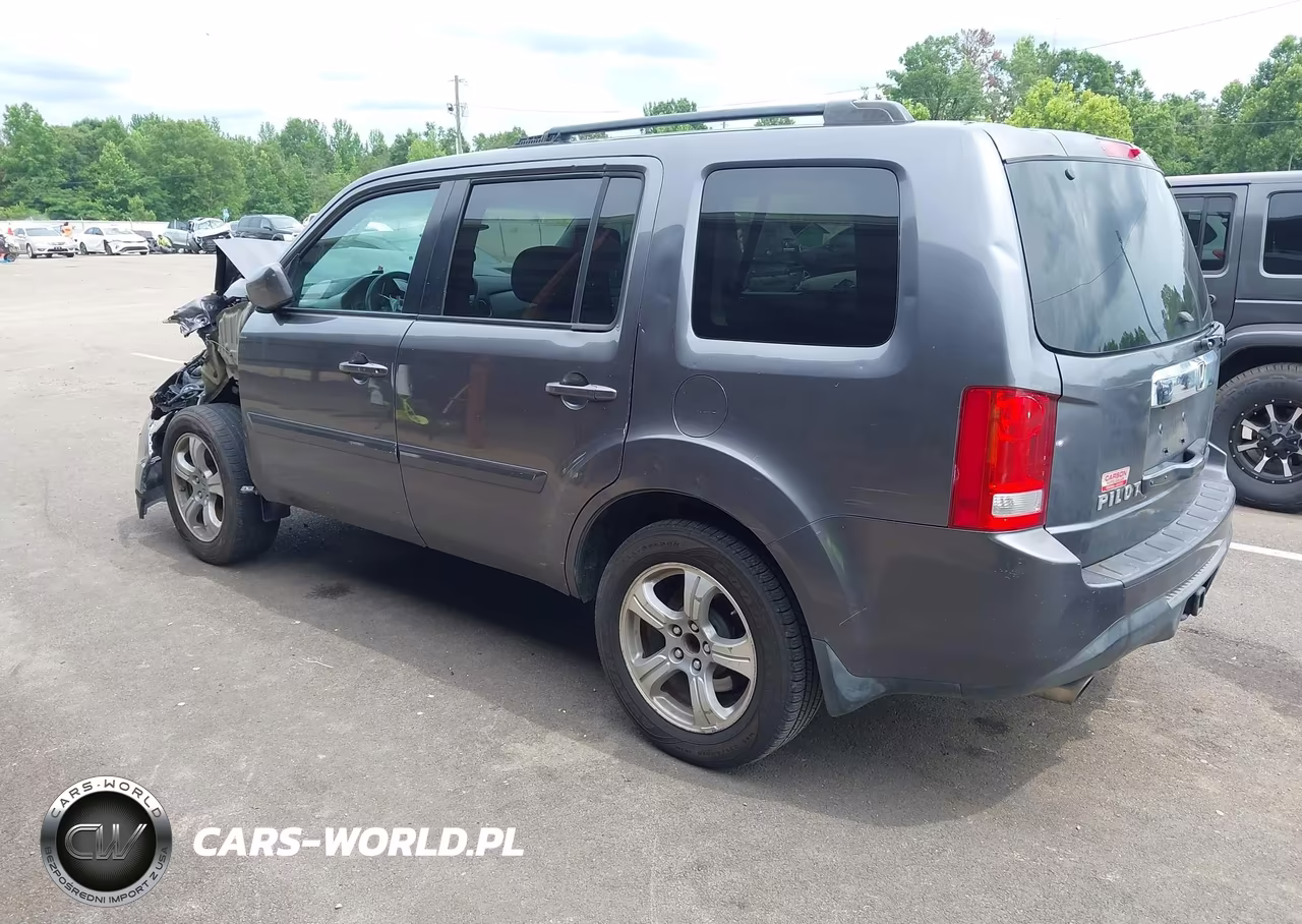 2015 Honda Pilot Ex VIN:5FNYF3H42FB007519 - 3