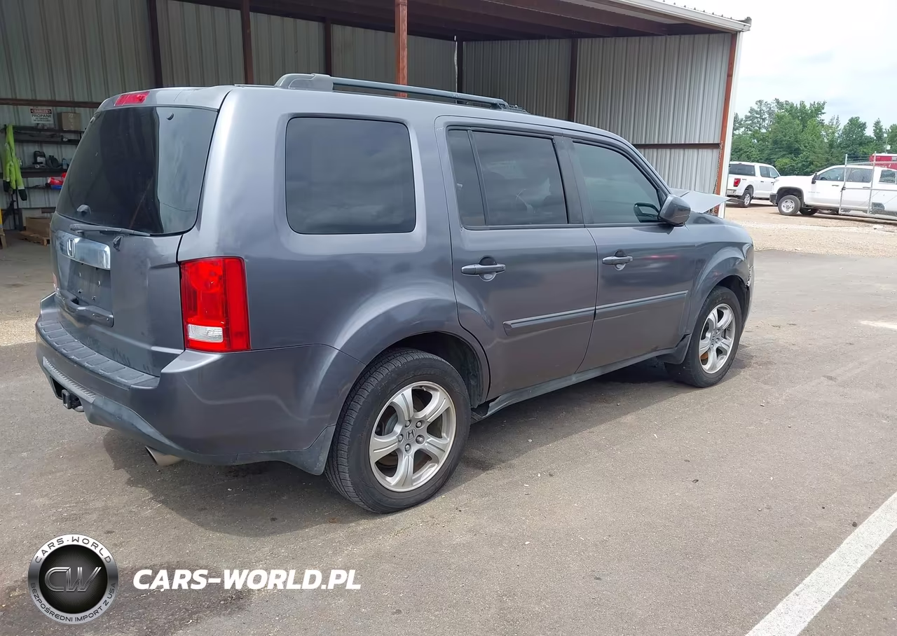 2015 Honda Pilot Ex VIN:5FNYF3H42FB007519 - 4
