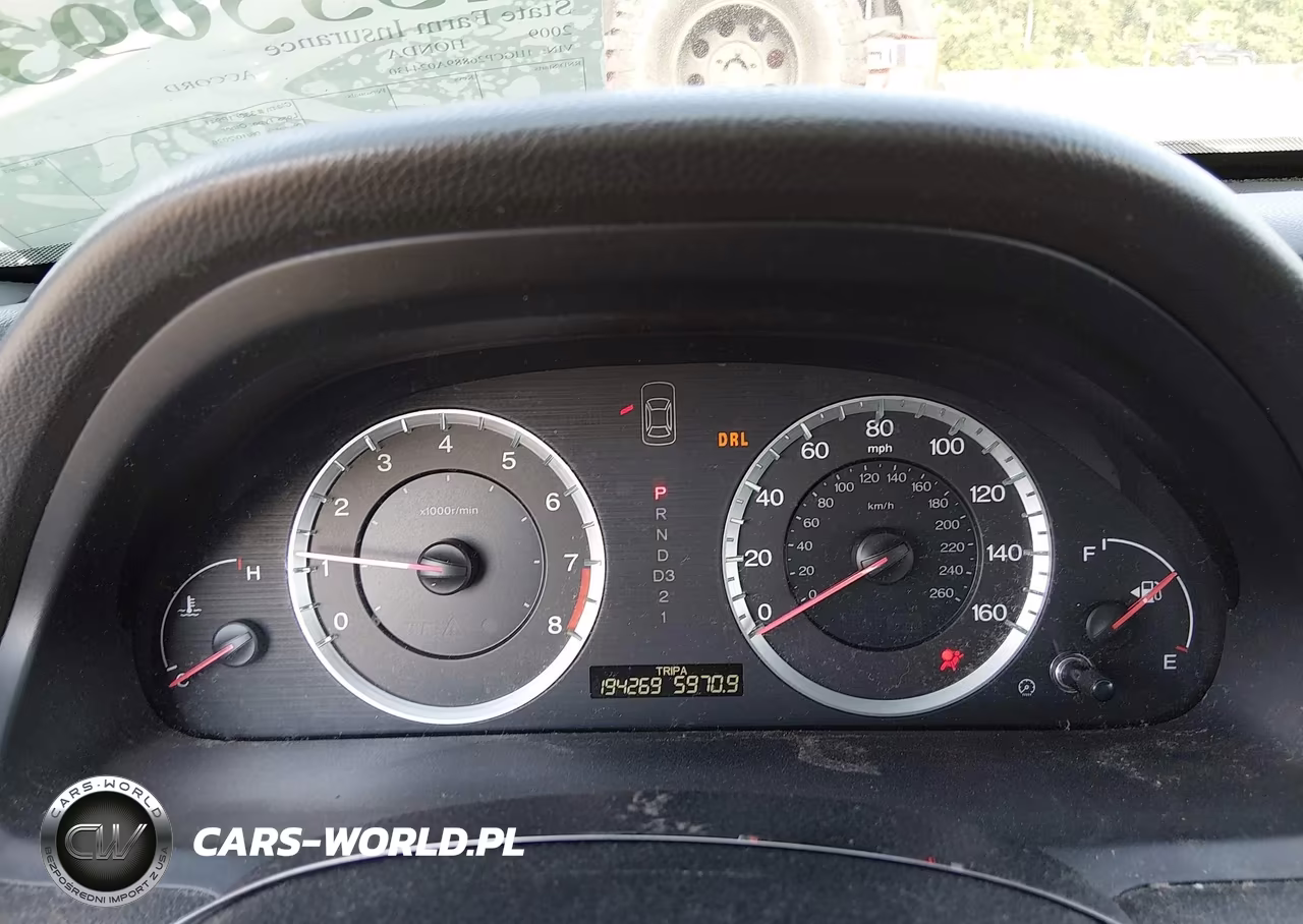 2009 Honda Accord 2.4 Ex-L VIN:1HGCP26889A024430 - 7