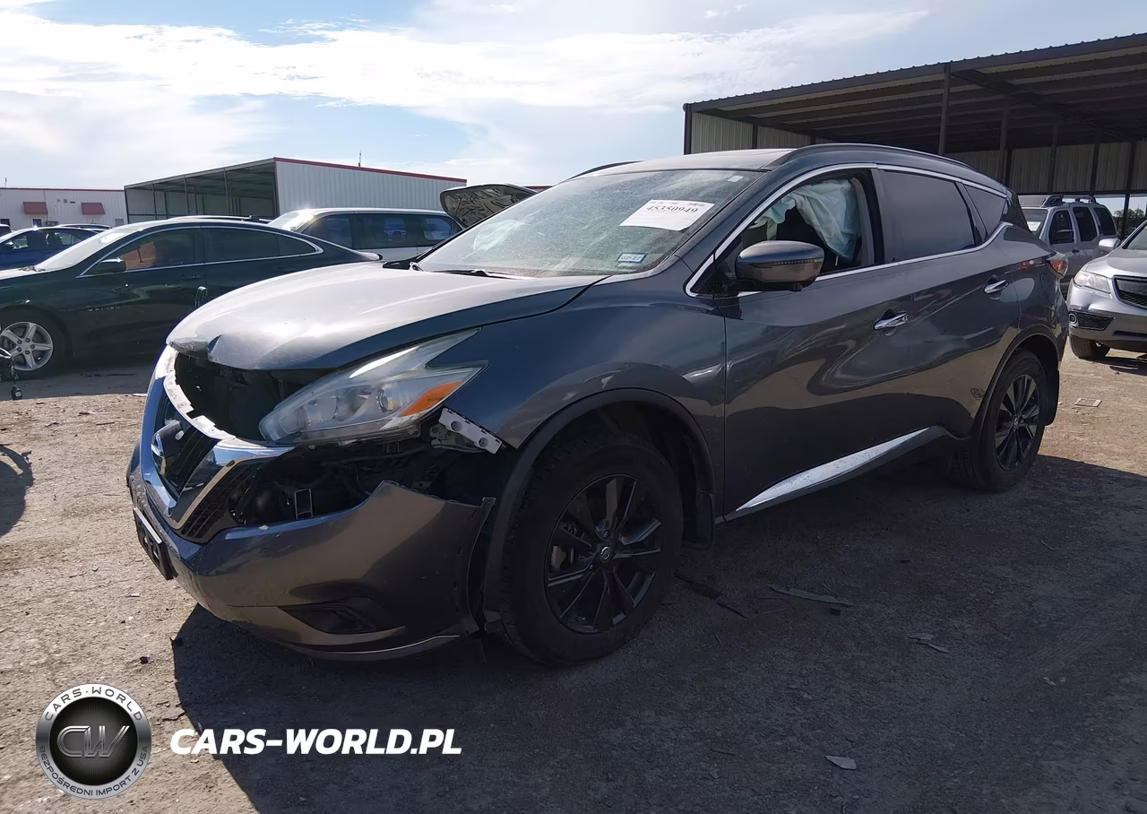 2017 Nissan Murano Sv VIN:5N1AZ2MG3HN144049 - 2