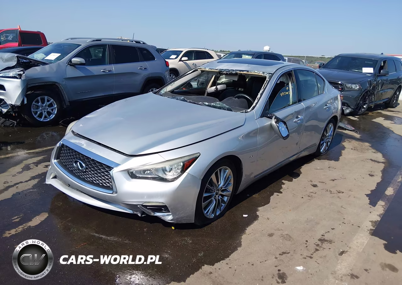 2019 Infiniti Q50 3.0T Luxe VIN:JN1EV7AP8KM519193 - 2