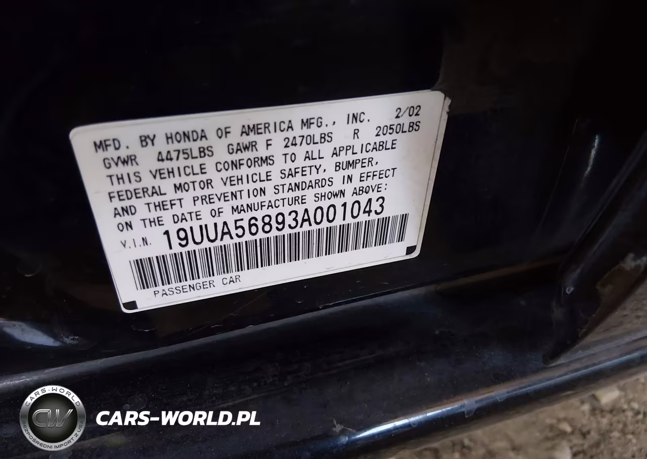 2003 Acura Tl 3.2 Type S VIN:19UUA56893A001043 - 9