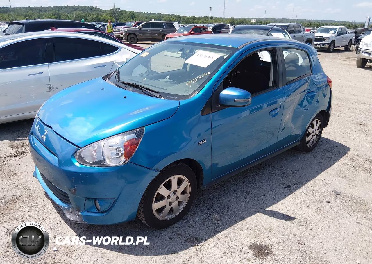 2015 Mitsubishi Mirage Es-Rf VIN:ML32A4HJ6FH038386 - 2