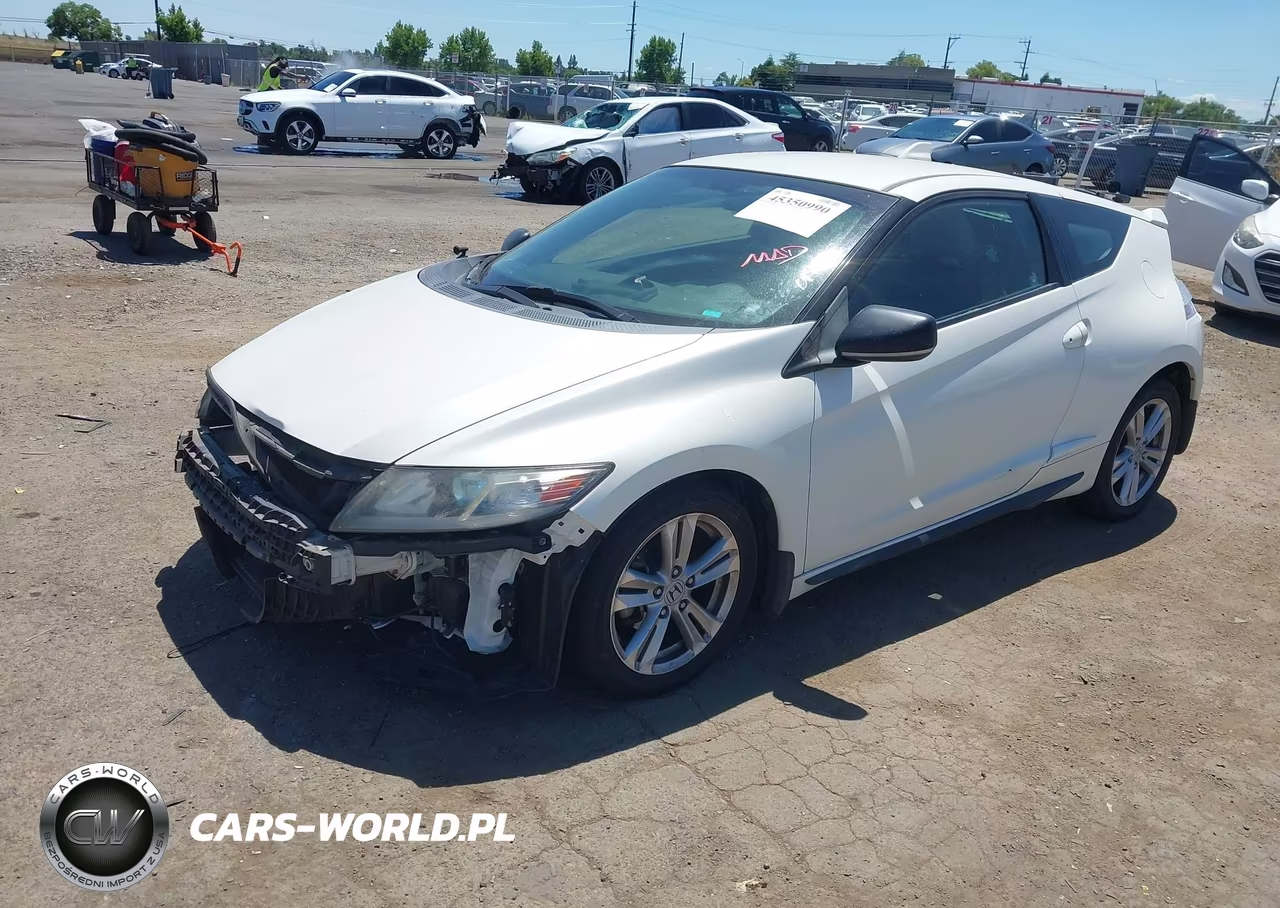 2011 Honda Cr-Z Ex VIN:JHMZF1D61BS014652 - 2