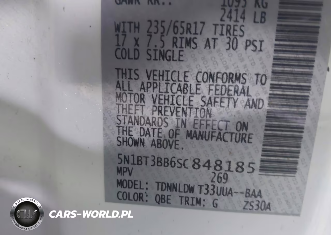 2025 Nissan Rogue Rock Creek VIN:5N1BT3BB6SC848185 - 9
