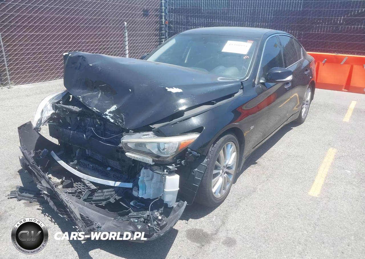 2018 Infiniti Q50 3.0T Luxe VIN:JN1EV7AP9JM592345 - 2