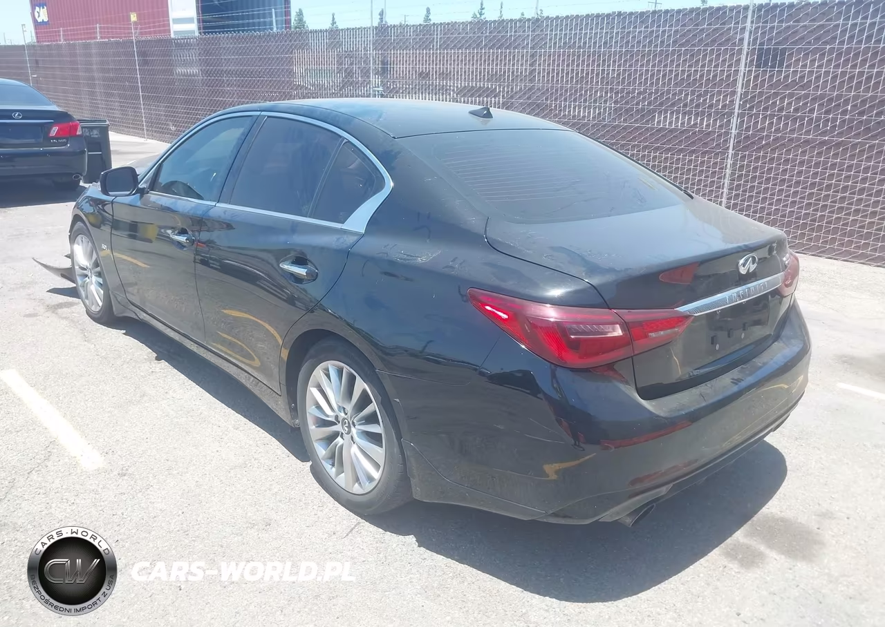 2018 Infiniti Q50 3.0T Luxe VIN:JN1EV7AP9JM592345 - 3