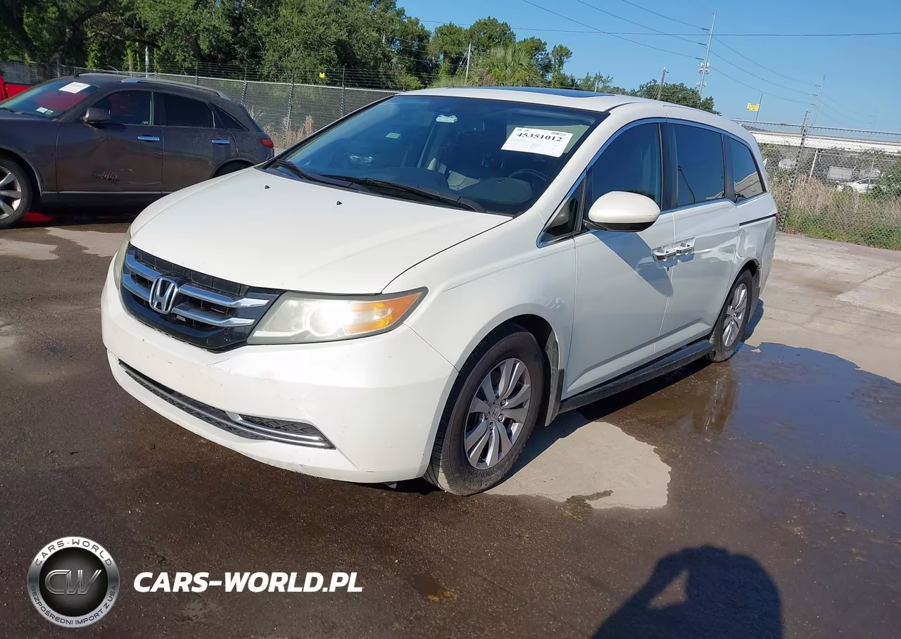 2016 Honda Odyssey Ex-L VIN:5FNRL5H62GB045716 - 2