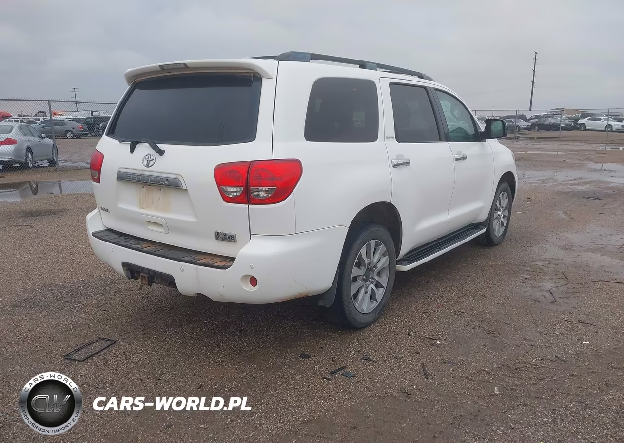 2008 Toyota Sequoia Limited 5.7L V8 VIN:5TDBY68A28S017165 - 4
