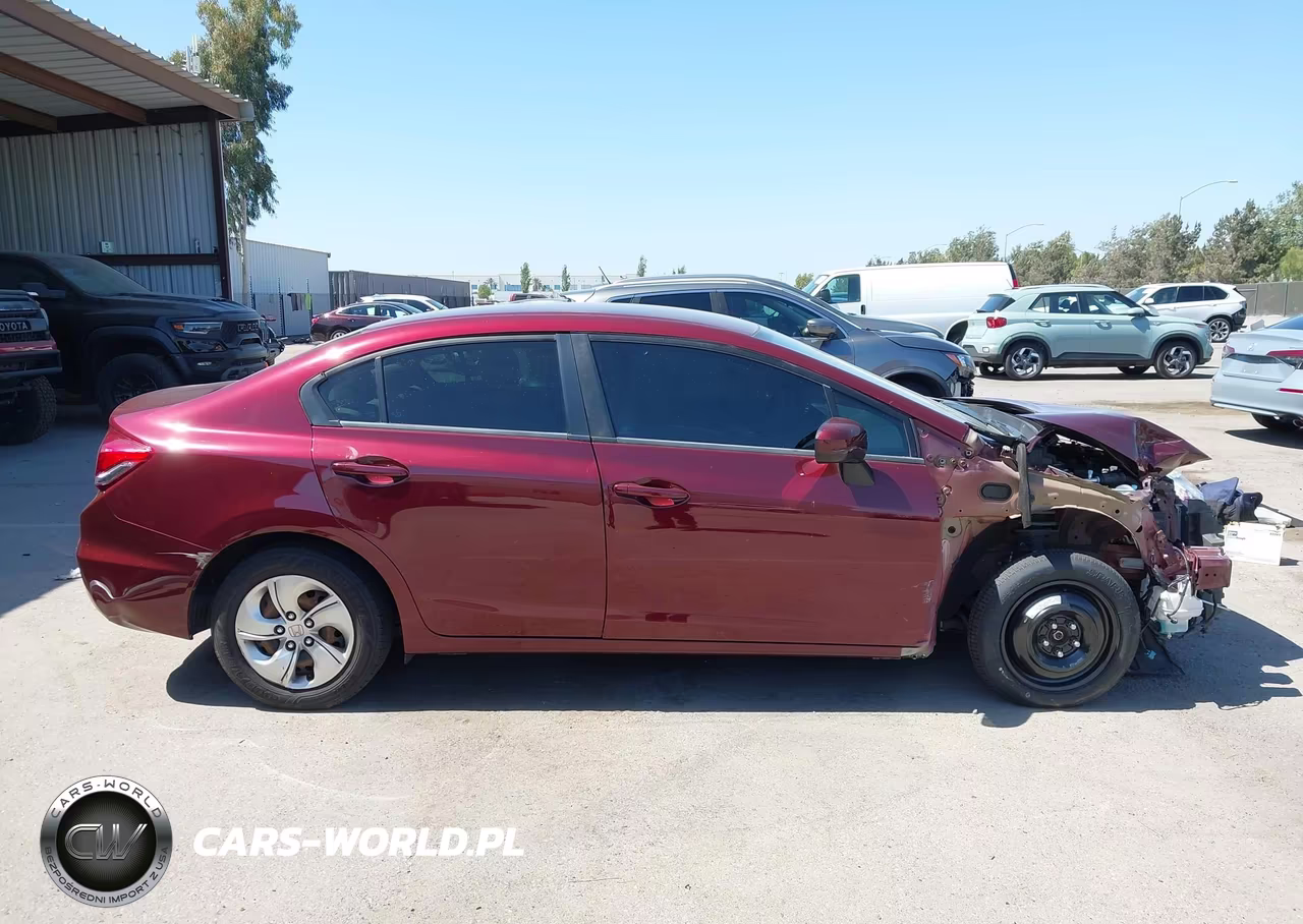 2015 Honda Civic Lx VIN:2HGFB2F52FH548753 - 14