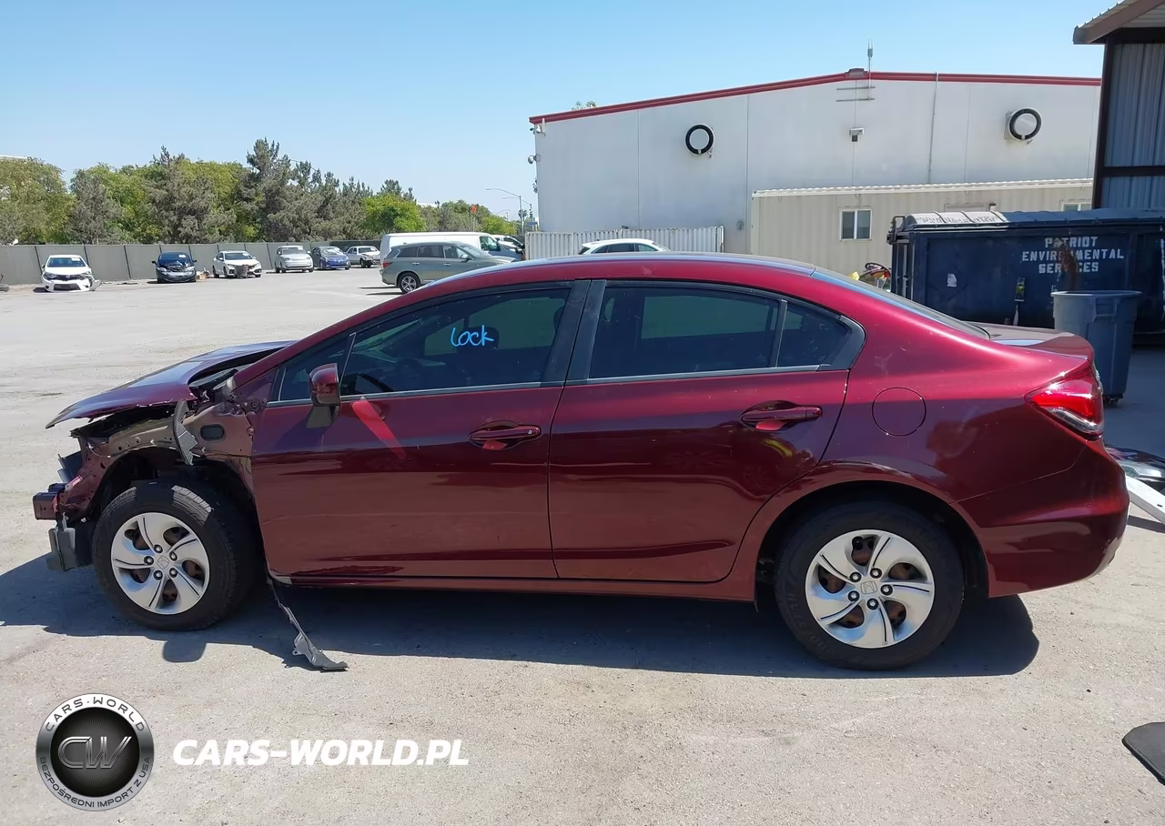 2015 Honda Civic Lx VIN:2HGFB2F52FH548753 - 15