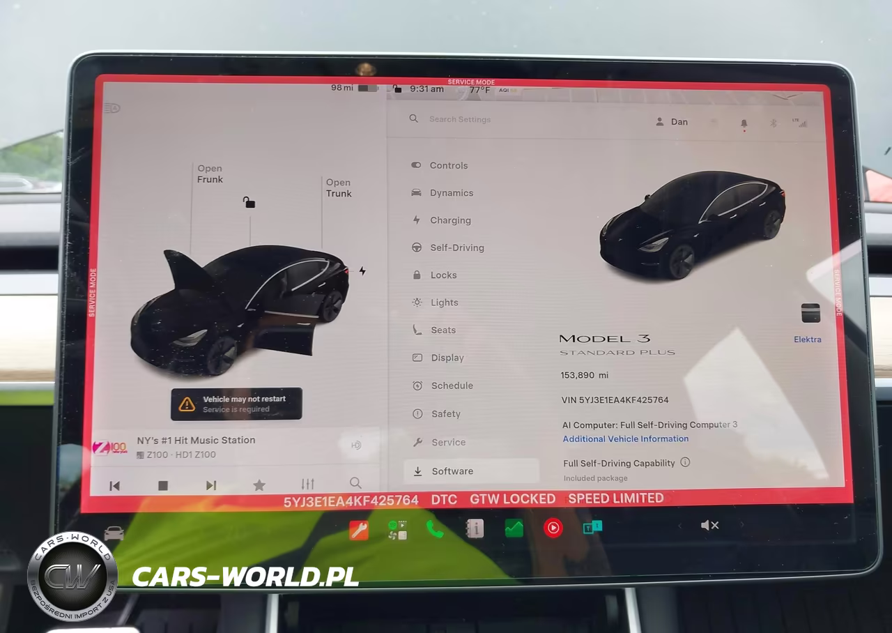 2019 Tesla Model 3 Long Range-Mid Range-Standard Range-Standard Range Plus VIN:5YJ3E1EA4KF425764 - 7