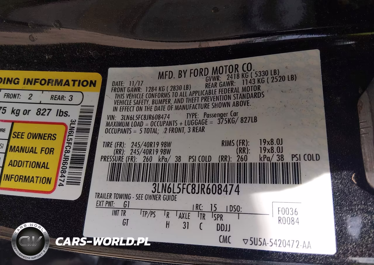 2018 Lincoln Mkz Reserve VIN:3LN6L5FC8JR608474 - 9