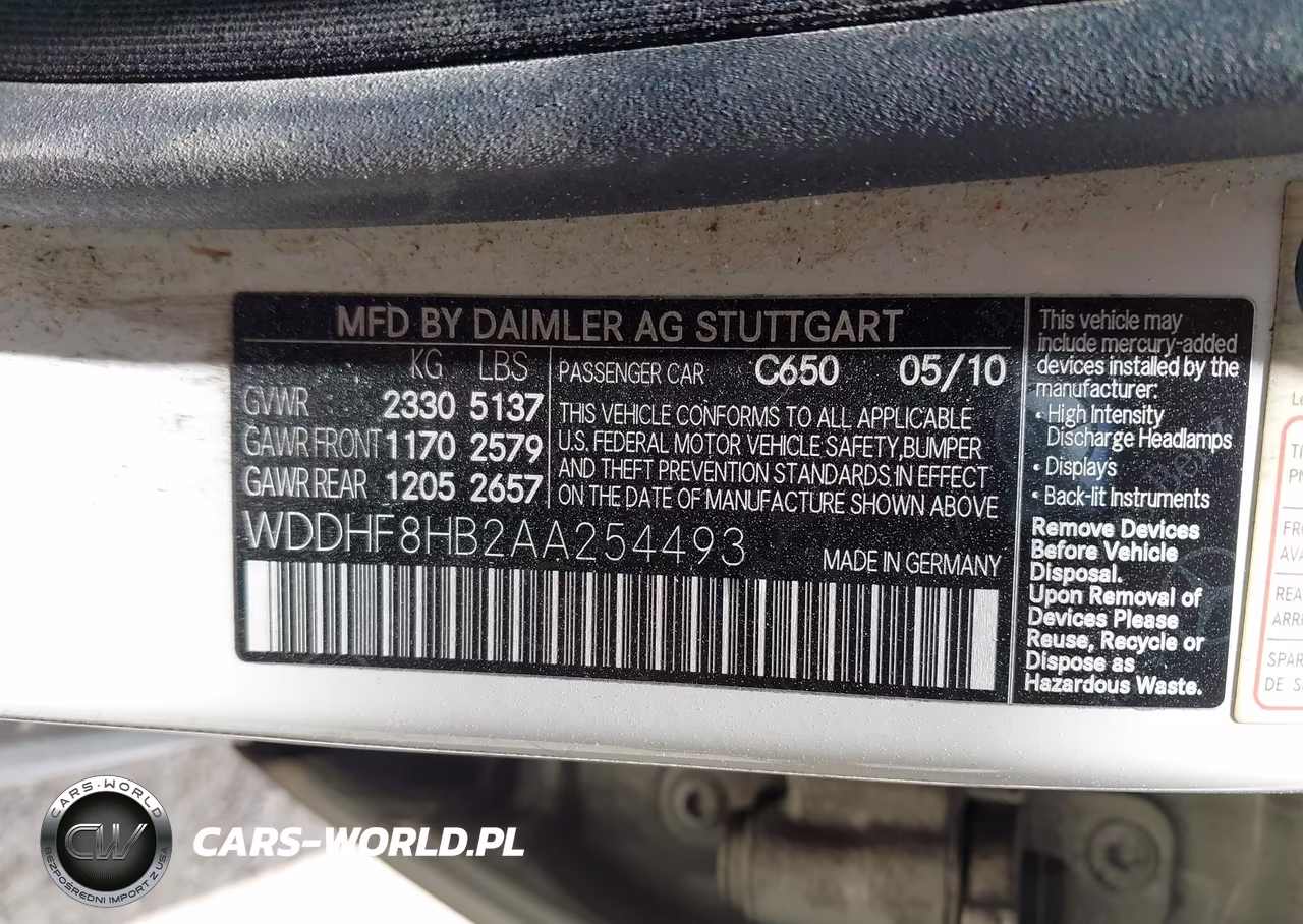 2010 Mercedes-Benz E 350 4Matic VIN:WDDHF8HB2AA254493 - 9