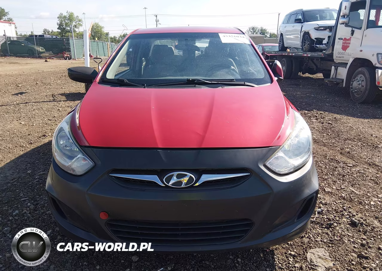 2013 Hyundai Accent Gls VIN:KMHCT4AE0DU518156 - 12