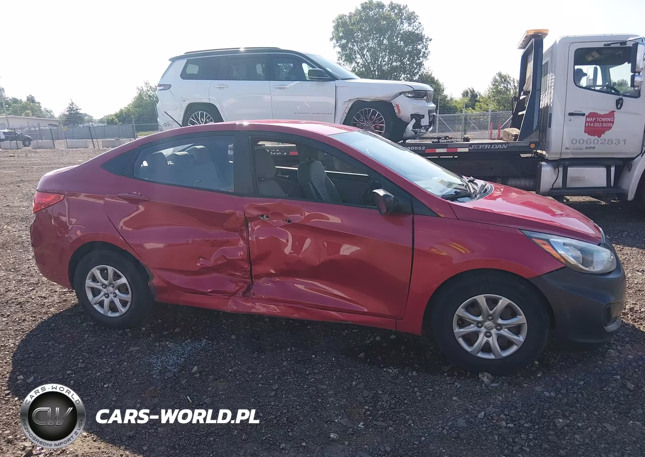 2013 Hyundai Accent Gls VIN:KMHCT4AE0DU518156 - 13