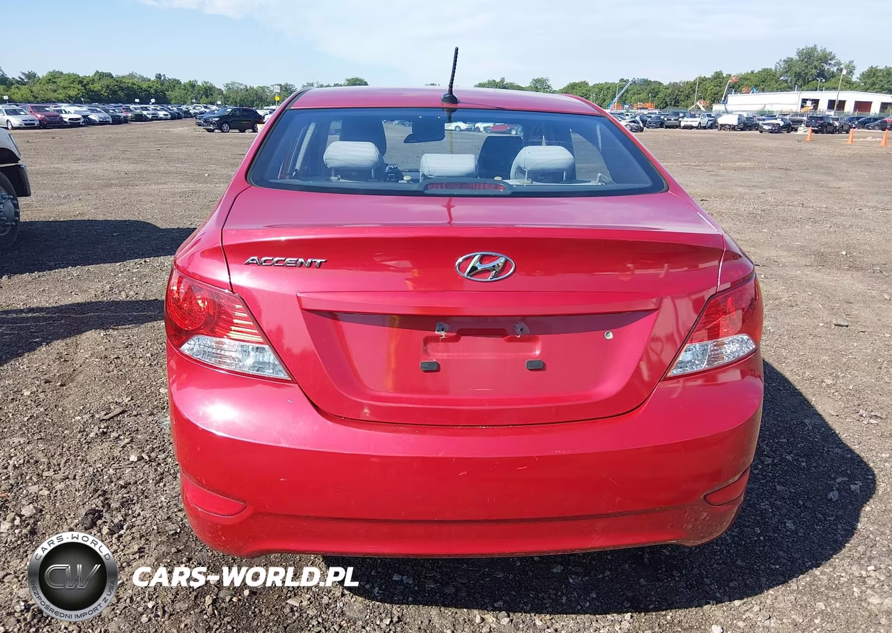 2013 Hyundai Accent Gls VIN:KMHCT4AE0DU518156 - 16
