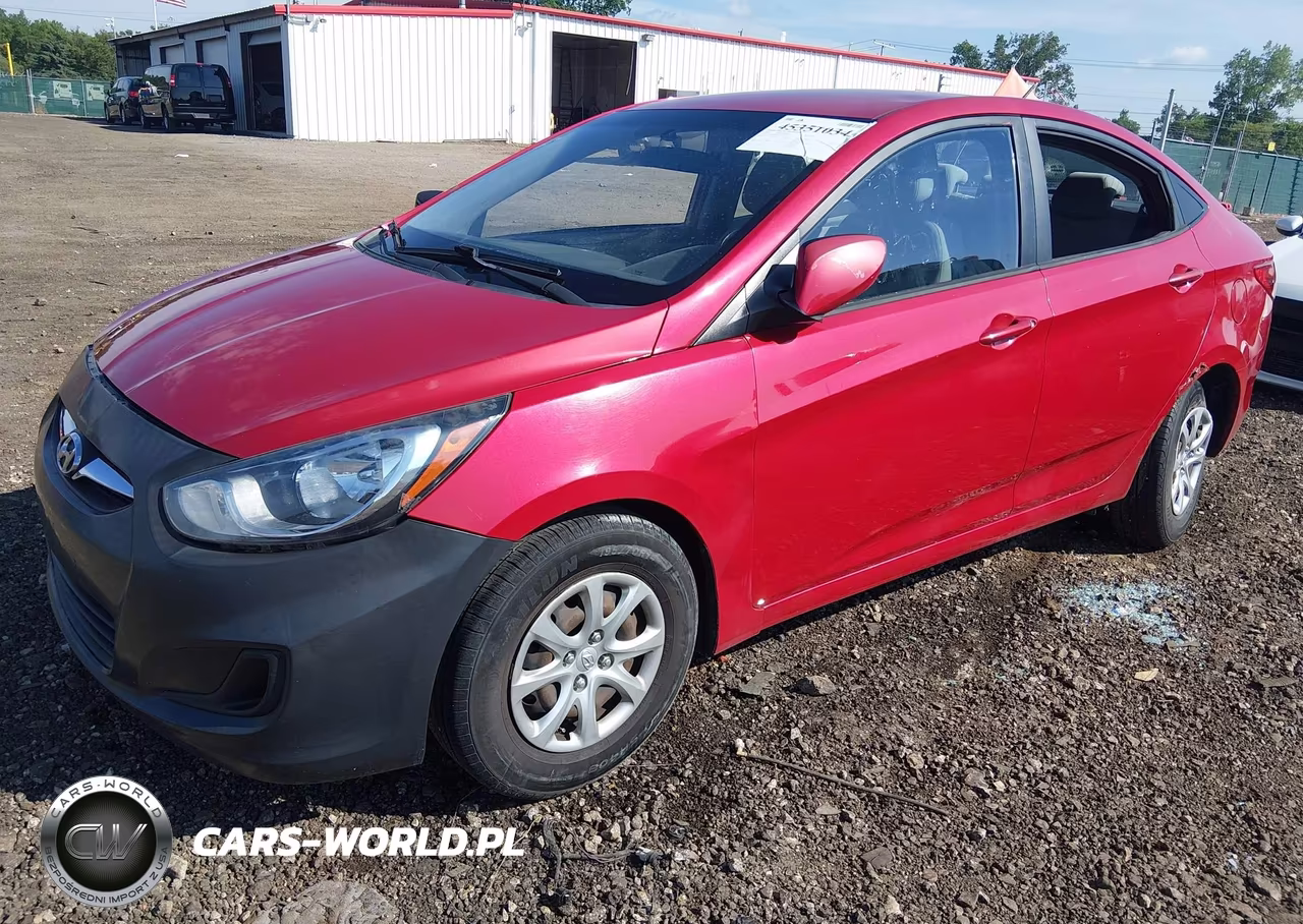 2013 Hyundai Accent Gls VIN:KMHCT4AE0DU518156 - 2