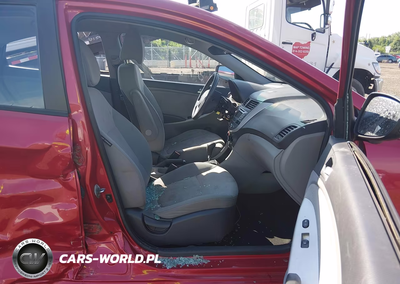 2013 Hyundai Accent Gls VIN:KMHCT4AE0DU518156 - 5
