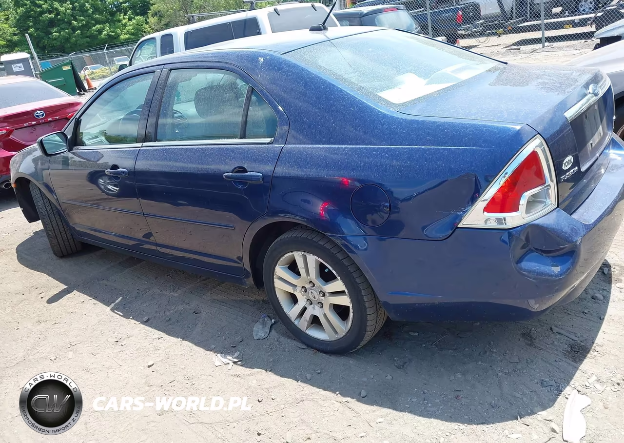 2007 Ford Fusion Sel VIN:3FAHP08Z17R128457 - 3