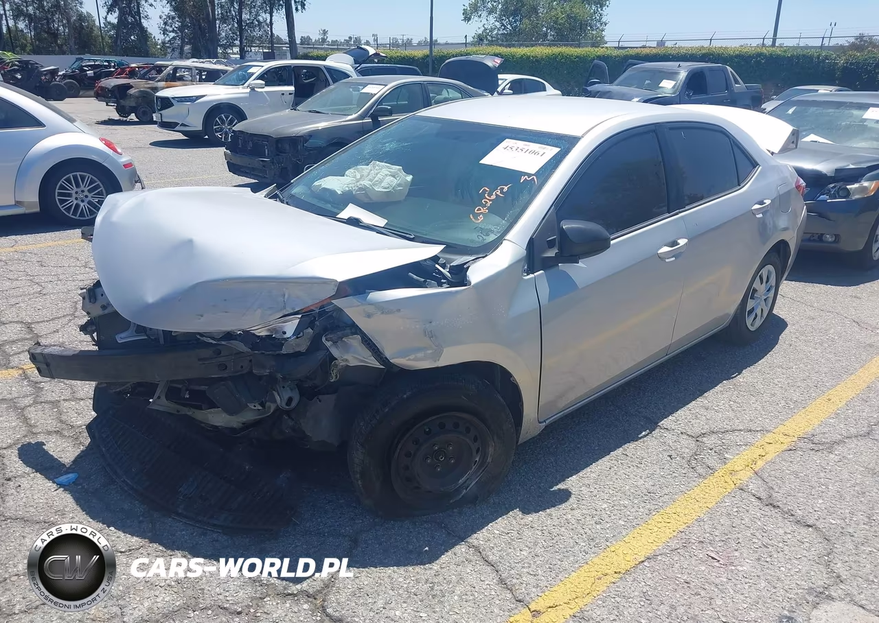 2016 Toyota Corolla L VIN:2T1BURHE2GC604280 - 2