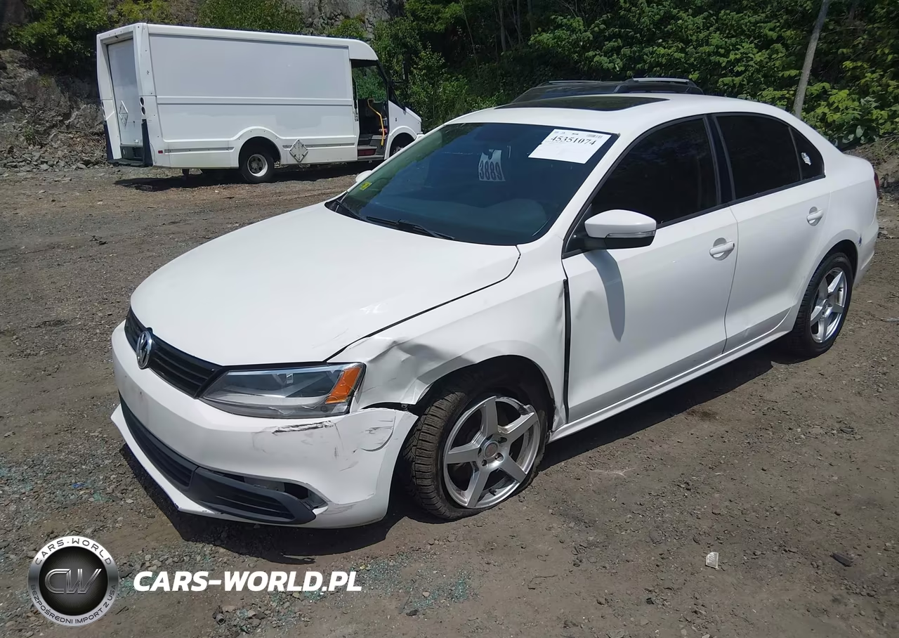 2012 Volkswagen Jetta 2.5L Se VIN:3VWDP7AJ1CM341239 - 2
