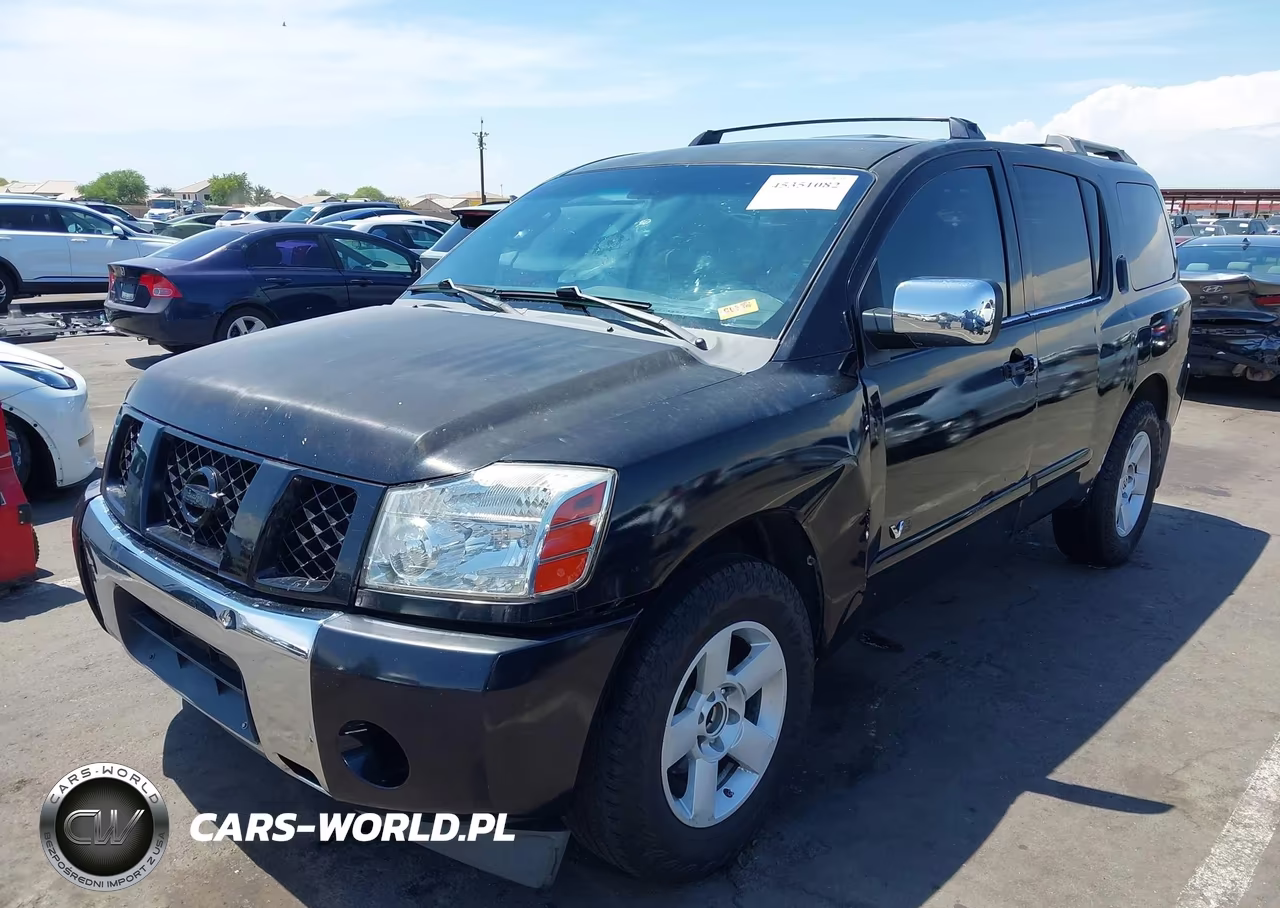 2006 Nissan Armada Se VIN:5N1AA08A06N721943 - 2