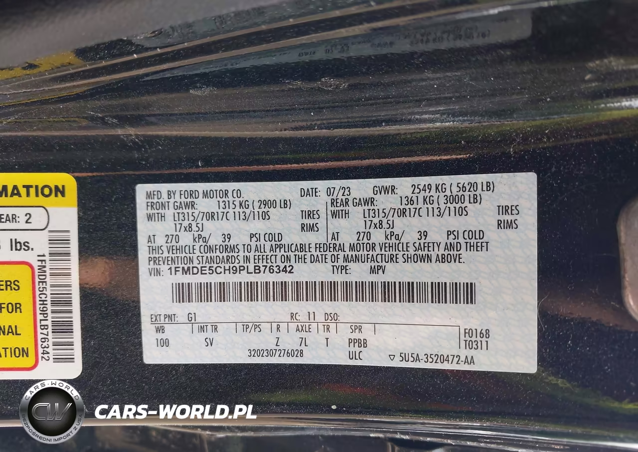 2023 Ford Bronco Big Bend VIN:1FMDE5CH9PLB76342 - 9