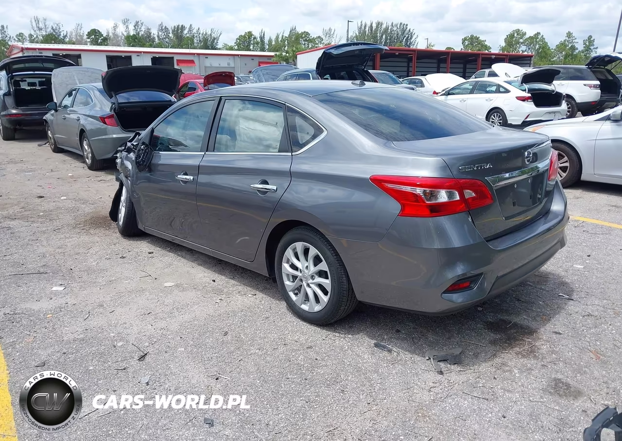 2018 Nissan Sentra Sv VIN:3N1AB7AP3JL617323 - 3