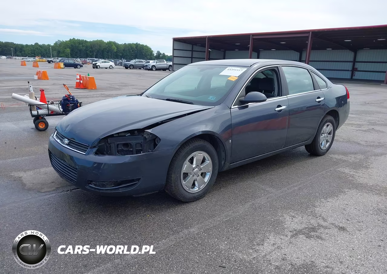 2008 Chevrolet Impala Lt VIN:2G1WT55K081272680 - 2