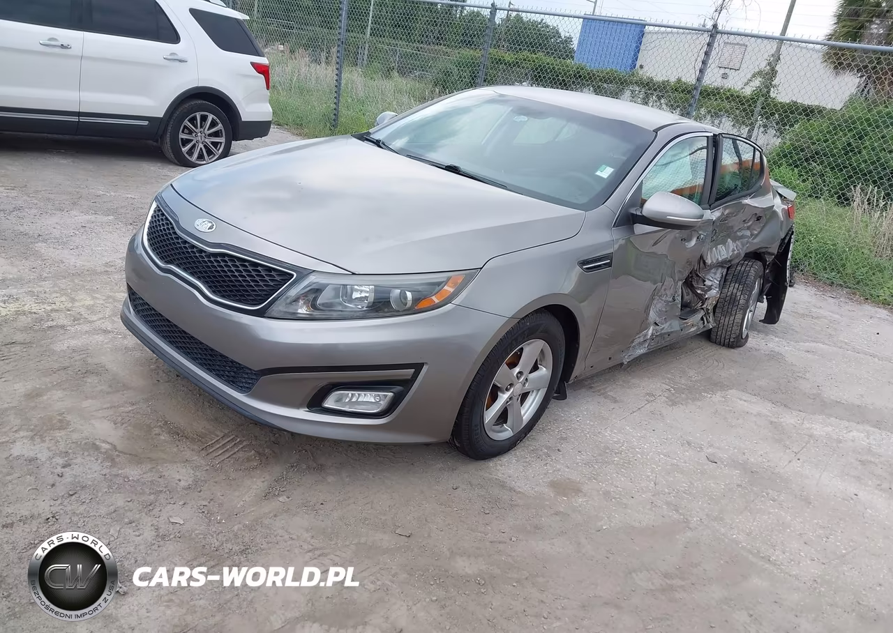 2015 Kia Optima Lx VIN:5XXGM4A75FG377131 - 2