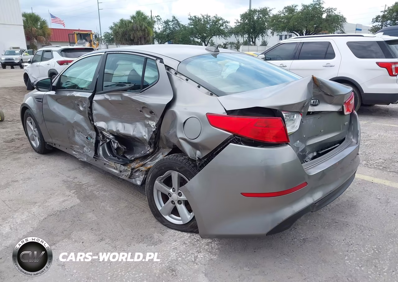 2015 Kia Optima Lx VIN:5XXGM4A75FG377131 - 6