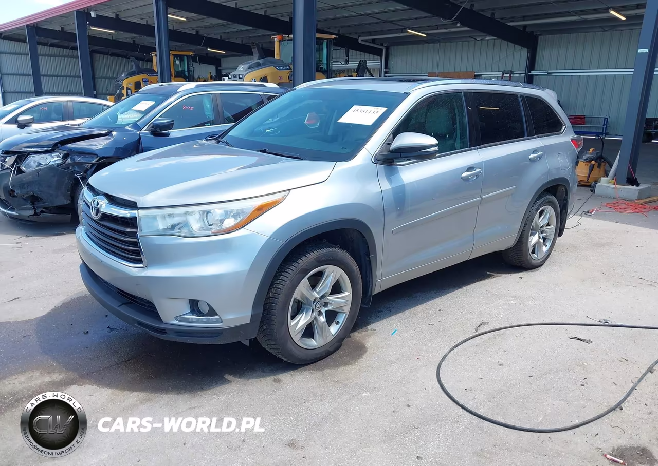 2016 Toyota Highlander Limited V6 VIN:5TDDKRFH2GS248464 - 2