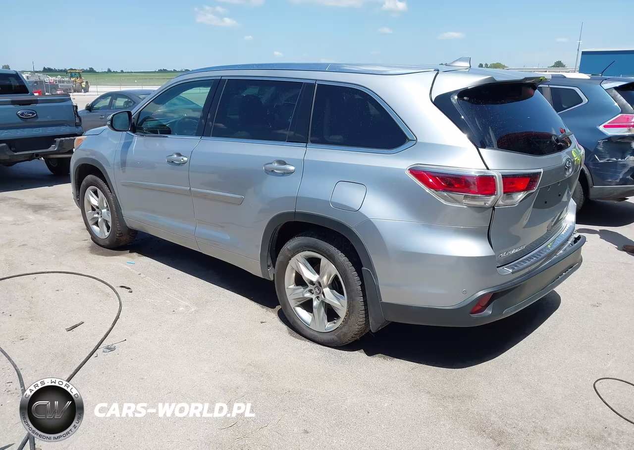 2016 Toyota Highlander Limited V6 VIN:5TDDKRFH2GS248464 - 3