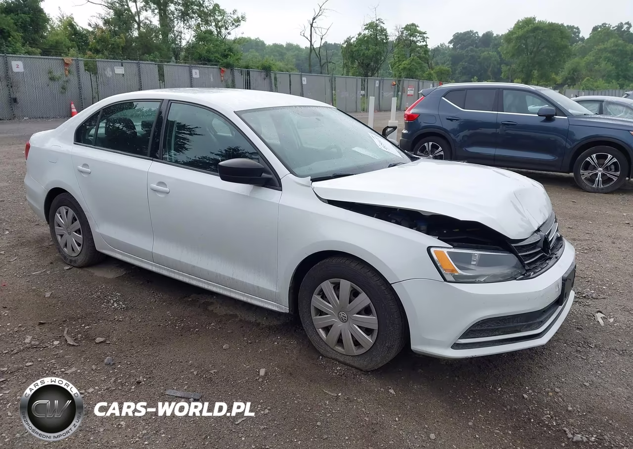 2015 Volkswagen Jetta 2.0L S VIN:3VW2K7AJ6FM304858 - 1