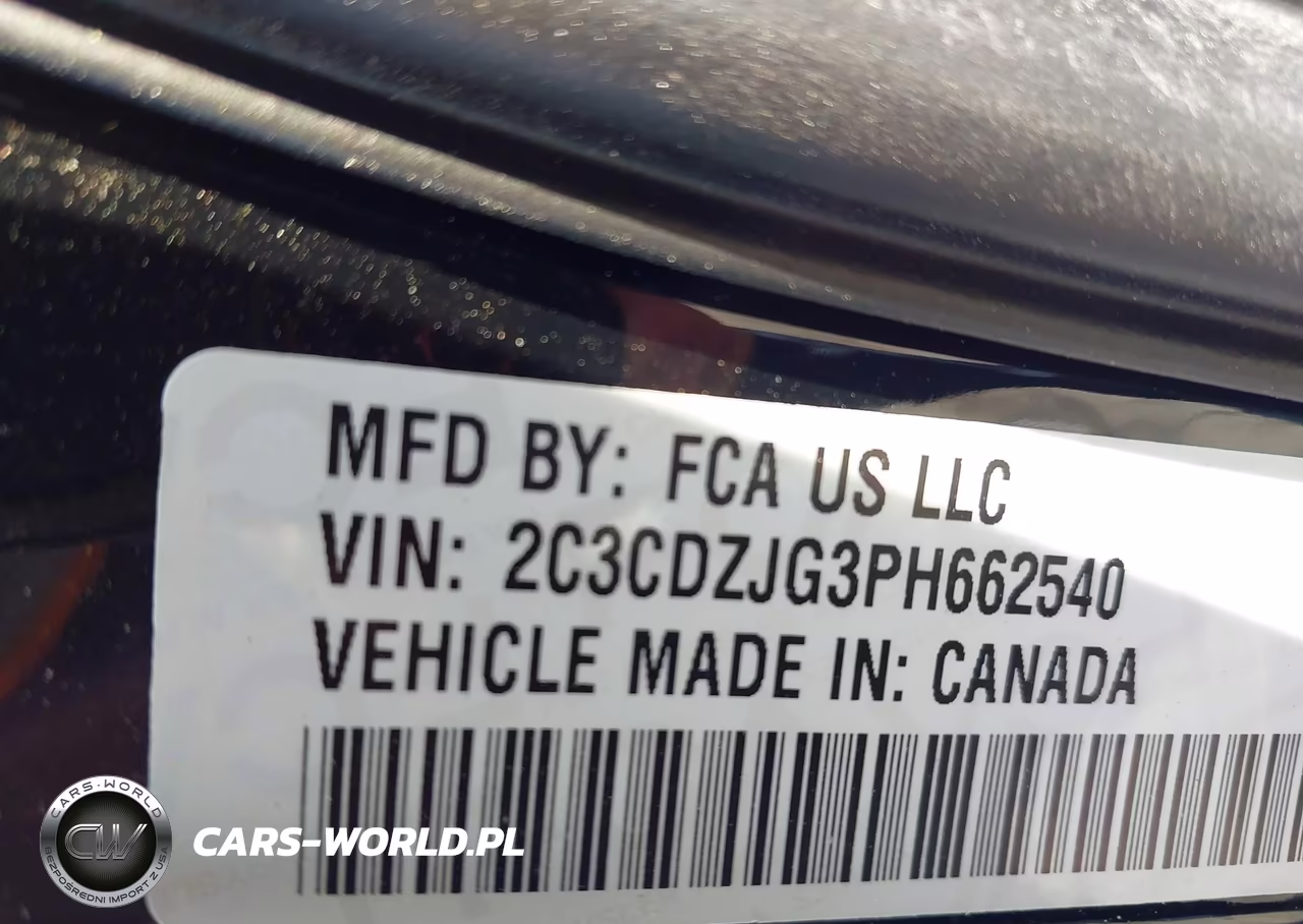 2023 Dodge Challenger Gt VIN:2C3CDZJG3PH662540 - 9