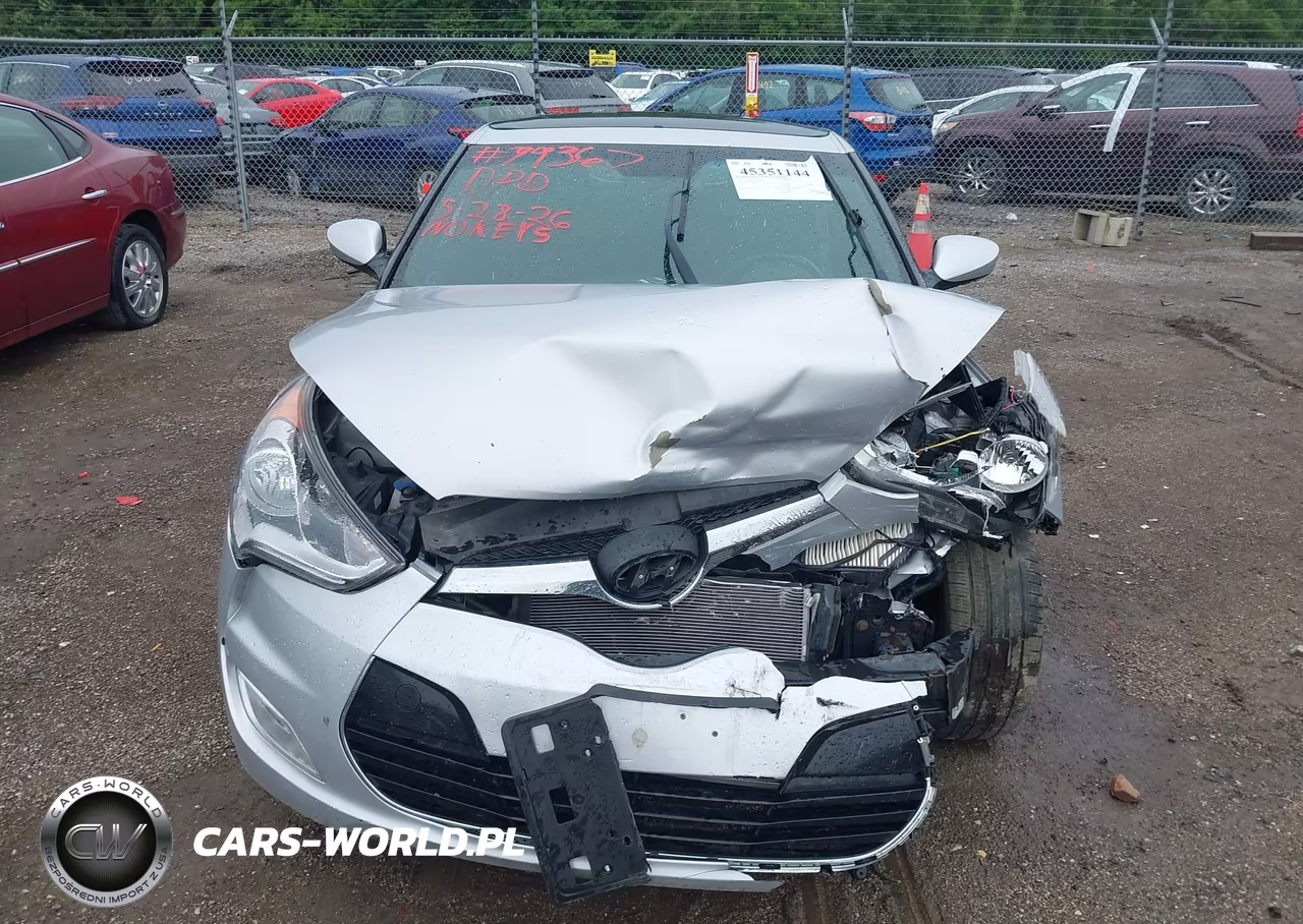 2017 Hyundai Veloster Value Edition VIN:KMHTC6AD3HU317800 - 12