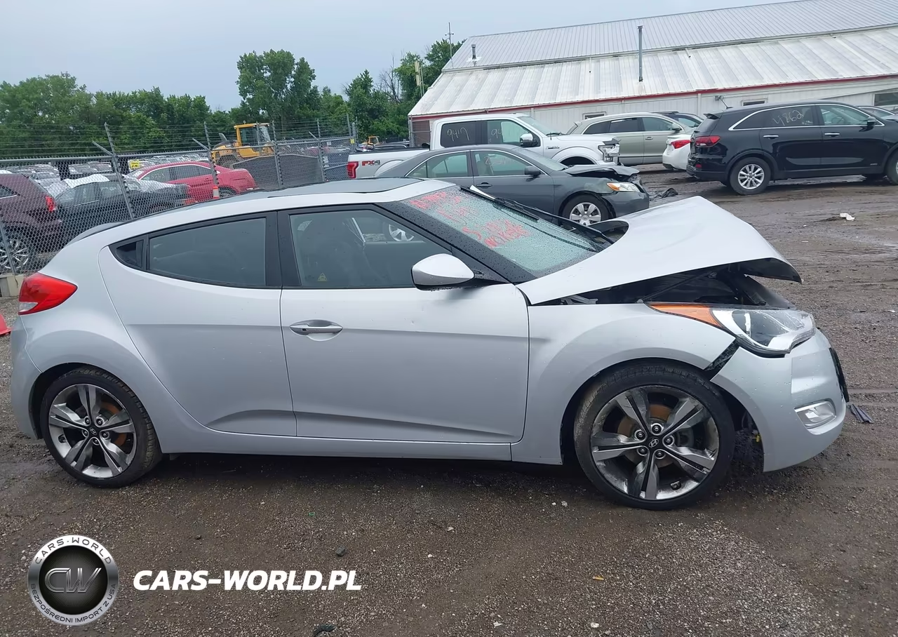 2017 Hyundai Veloster Value Edition VIN:KMHTC6AD3HU317800 - 13