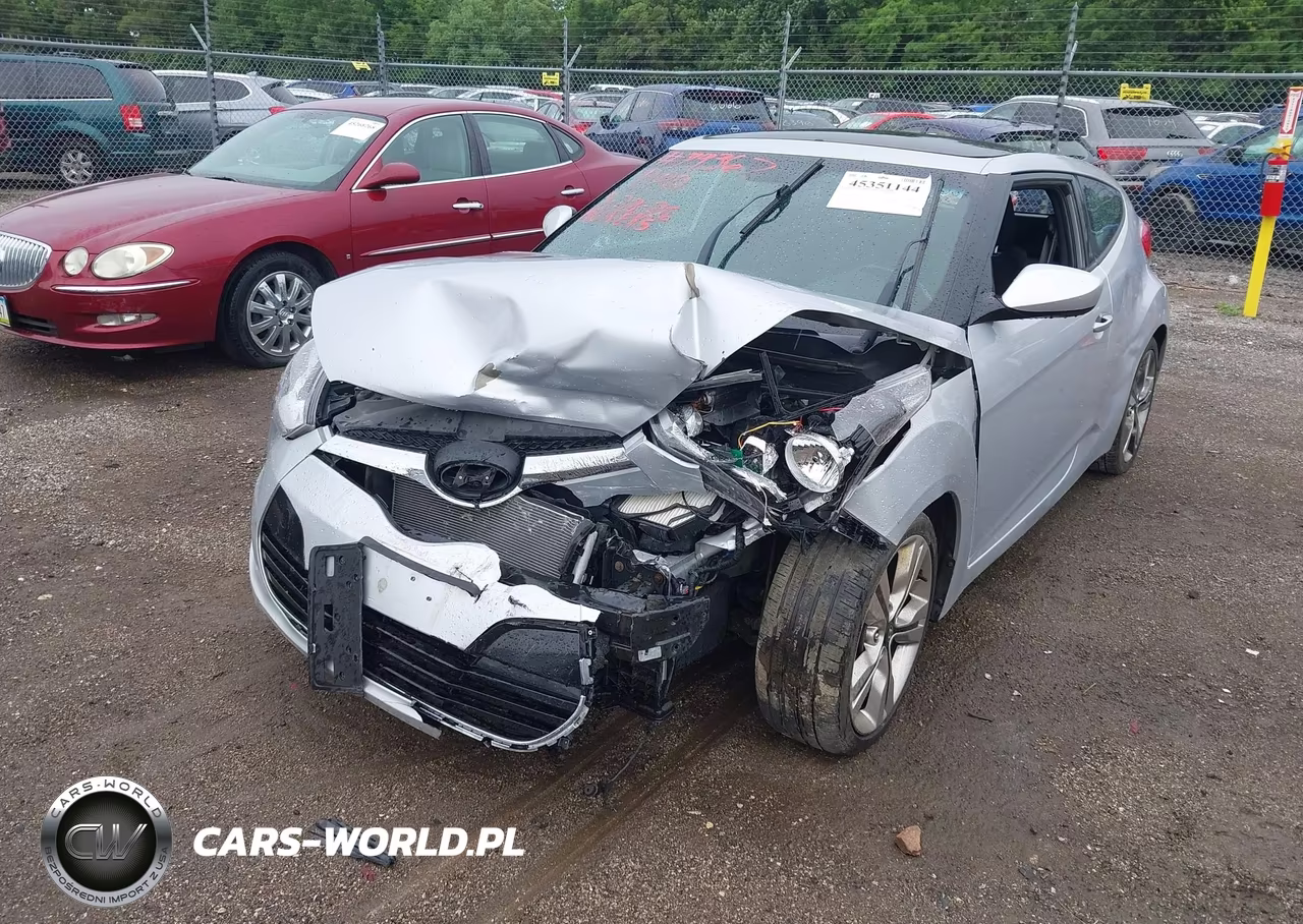 2017 Hyundai Veloster Value Edition VIN:KMHTC6AD3HU317800 - 2