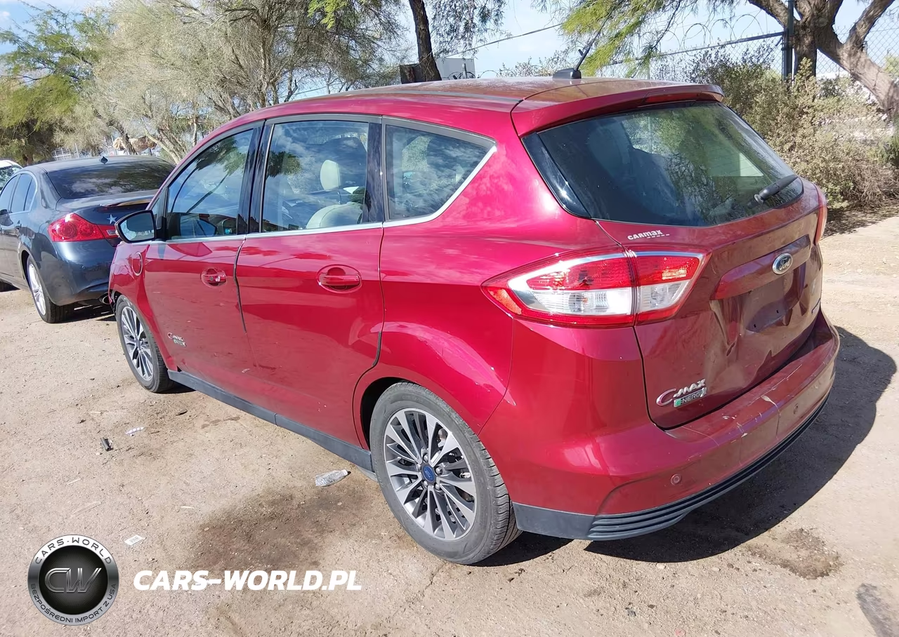 2017 Ford C-Max Energi Titanium VIN:1FADP5FU5HL110384 - 3